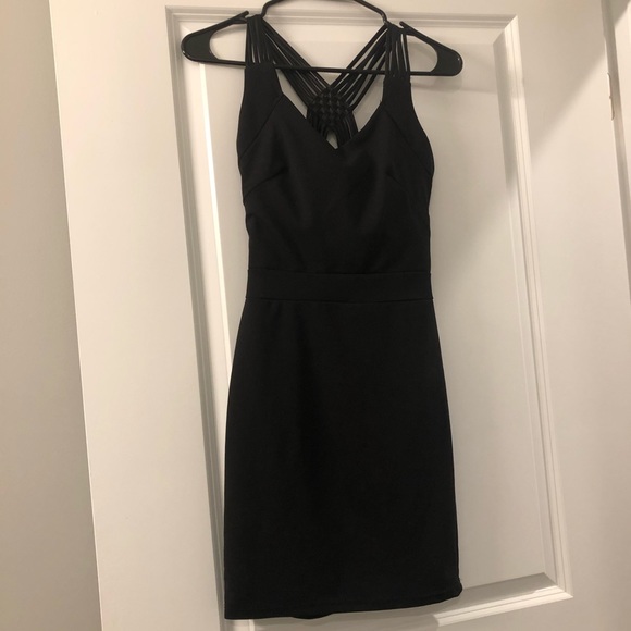 LBD with Criss-Cross Back - Picture 1 of 2